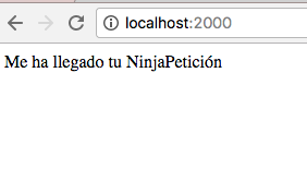 Node API response