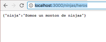 Own router example