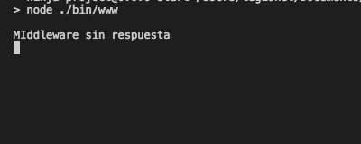 Middleware timeout