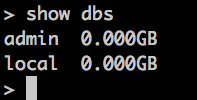 show dbs example
