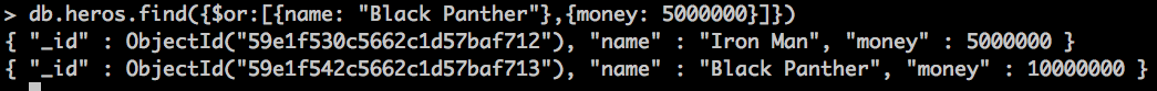 Multiple different properties example
