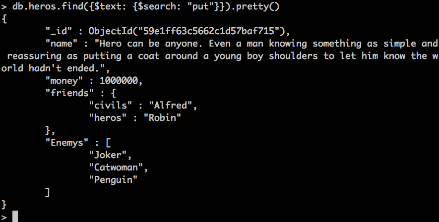 full text index example3